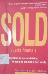 Image of SOLD (Laris Manis) : bagaimana memudahkan konsumen membeli dari anda