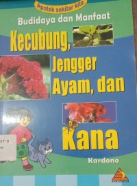 Image of Budidaya dan Manfaat Kecubung, Jengger Ayam, dan Kana