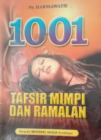 Image of 1001 TAFSIR MIMPI DAN RAMALAN