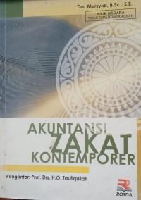 Image of AKUNTASI ZAKAT KONTEMPORER