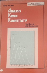 Image of ANALISIS KIMIA KUANTITATIF EDISI KELIMA
