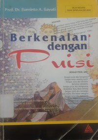 Image of Berkenalan Dengan Puisi