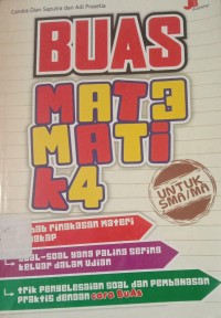 Image of BUAS MATEMATIKA UNTUK SMA/MA