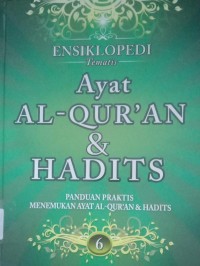 Image of ENSIKLOPEDI Tematis Ayat AL- QUR'AN & HADITS JILID 6