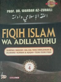 Image of FIQIH ISLAM WA ADILLATUHU JILID 4