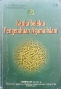 Image of Kapita Selekta Pengetahuan Agama Islam