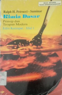 Image of Kimia Dasar Jilid 1