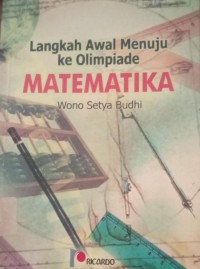 Image of Langkah Awal Menuju ke Olimpiade : Matematika