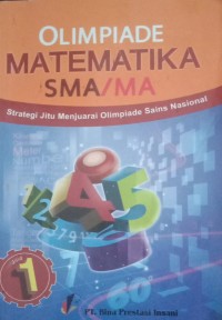 Image of OLIMPIADE MATEMATIKA SMA/MA JILID 1
