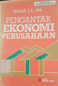 Image of PENGANTAR EKONOMI PERUSAHAAN