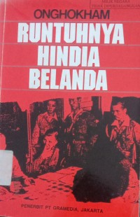 Image of RUNTUHNYA HINDIA BELANDA